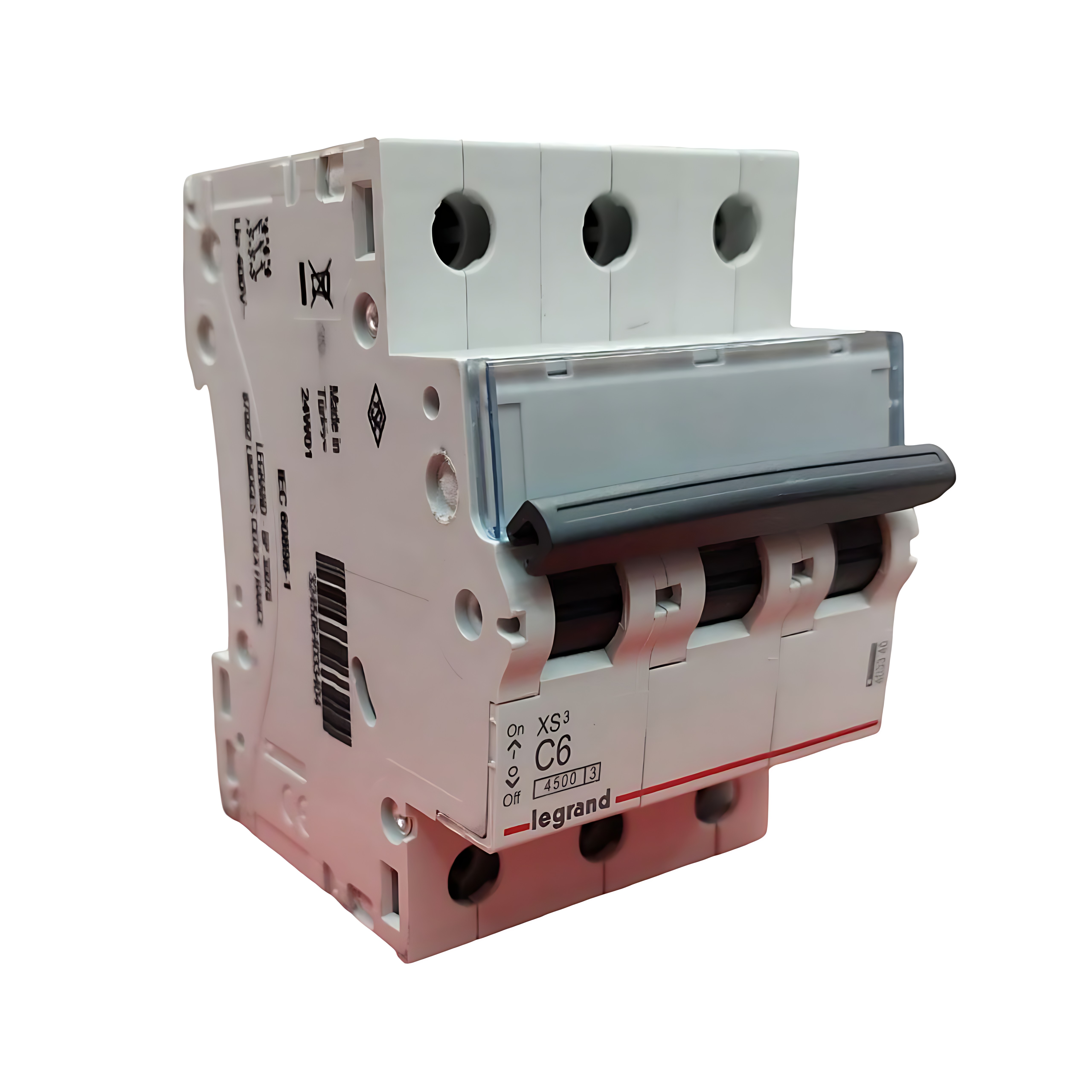 فیوز مینیاتوری سه پل 6 آمپر مدل C