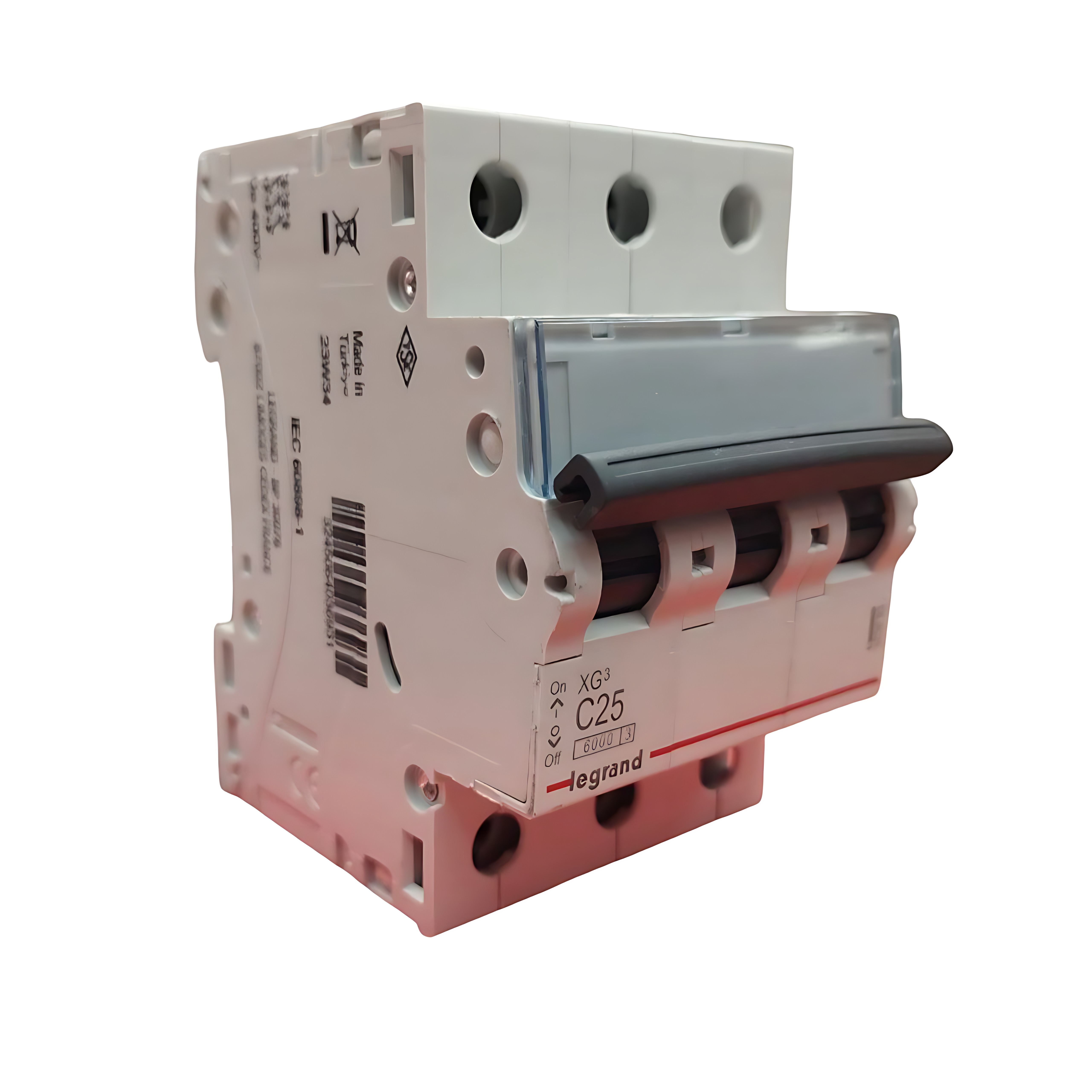 فیوز مینیاتوری سه پل 25 آمپر مدل C