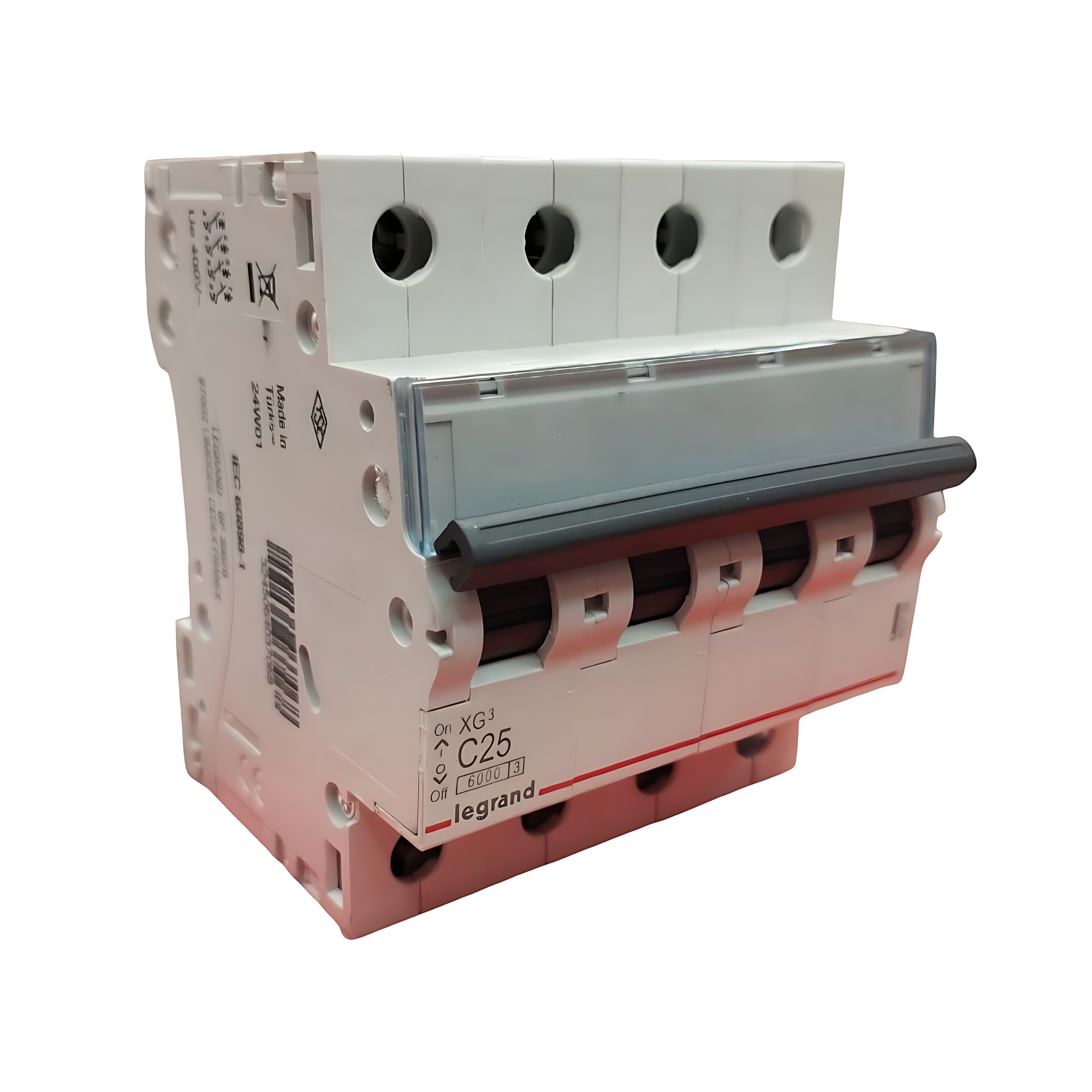 فیوز مینیاتوری چهار پل 25 آمپر مدل C